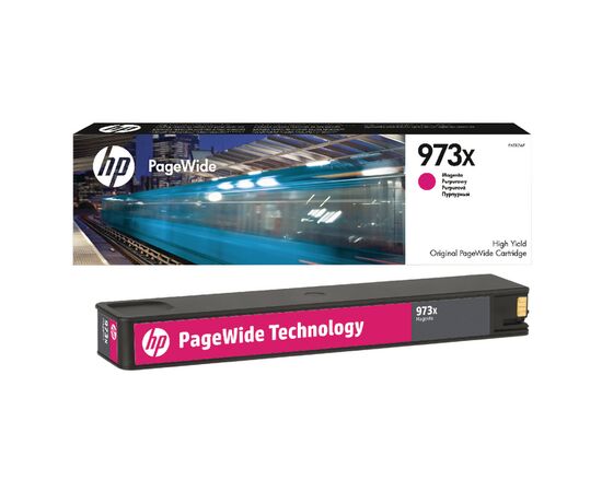 Картридж HP 973X пурпурный, F6T82AE, фото 
