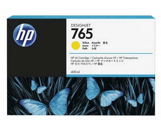 Картридж HP 765 желтый, F9J50A, фото 