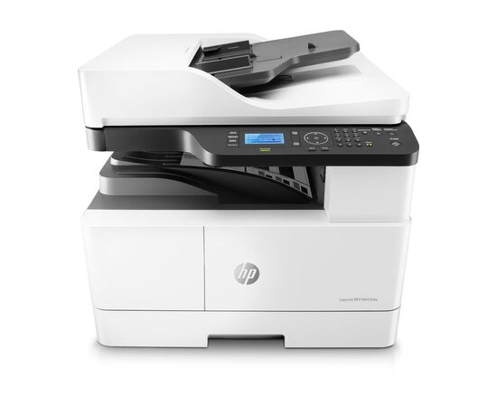 МФУ HP LaserJet M443nda A3 Лазерная черно-белая печать, сетевой, двусторонняя печать, 8AF72A, фото - hpstore.by МФУ HP LaserJet M443nda A3 Лазерная черно-белая печать, сетевой, двусторонняя печать, 8AF72A, фото