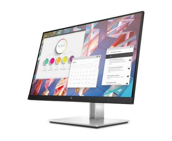 Монитор HP EliteDisplay E24 G4 23.8" IPS Full HD, 16:9, 5 ms, VGA, DisplayPort, HDMI, 9VF99AA, фото , изображение 3