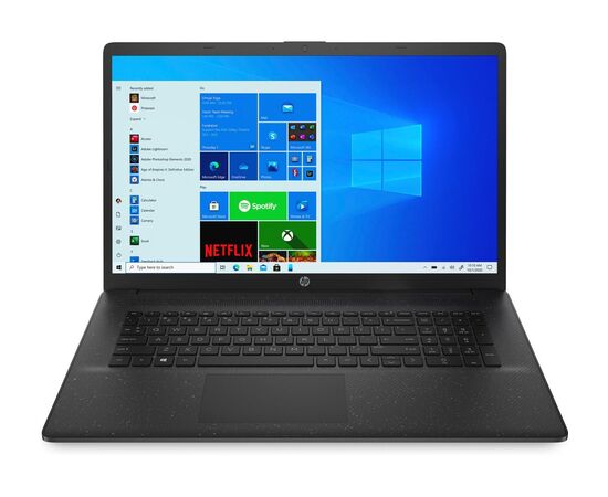 HP Laptop 17-cn0040ur, 17.3", FreeDOS, Intel Pentium Silver N5030, 8Гбайт RAM, 256Гбайт SSD, FullHD, Черный, 435L3EA, фото 