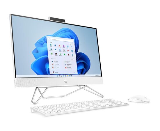 Моноблок HP 24-cb1009ny All-in-One Desktop PC, 23.8", Intel Core i5-1235U, 8GB RAM, 512GB SSD, FullHD, DOS, 6P139EA, фото , изображение 2
