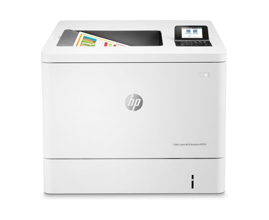Лазерный цветной принтер HP Color LaserJet Enterprise M554dn A4, USB, Duplex, 7ZU81A, фото - hpstore.by Лазерный цветной принтер HP Color LaserJet Enterprise M554dn A4, USB, Duplex, 7ZU81A, фото