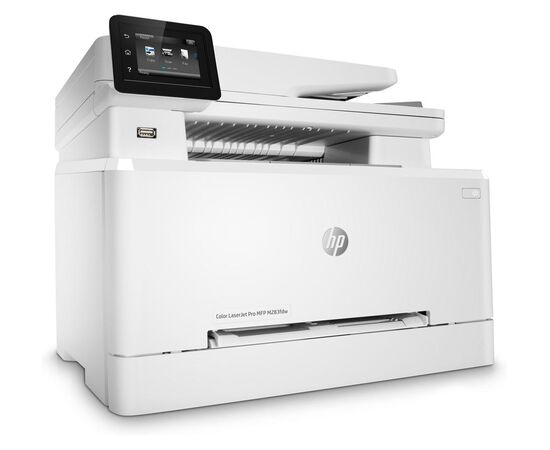 Многофункциональный лазерный принтер HP Color LaserJet Pro M283fdw цветная печать, A4, USB, Wi-FI, Ethernet, Duplex, Fax, 7KW75A, фото , изображение 4- hpstore.by Многофункциональный лазерный принтер HP Color LaserJet Pro M283fdw цветная печать, A4, USB, Wi-FI, Ethernet, Duplex, Fax, 7KW75A, фото , изображение 4