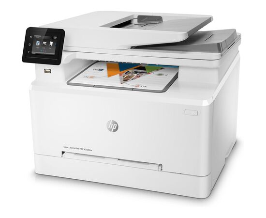 Многофункциональный лазерный принтер HP Color LaserJet Pro M283fdw цветная печать, A4, USB, Wi-FI, Ethernet, Duplex, Fax, 7KW75A, фото , изображение 3- hpstore.by Многофункциональный лазерный принтер HP Color LaserJet Pro M283fdw цветная печать, A4, USB, Wi-FI, Ethernet, Duplex, Fax, 7KW75A, фото , изображение 3