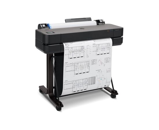 Принтер широкоформатный HP DesignJet T630 24" (610 мм), формат A1, USB, Wi-Fi, Ethernet, 5HB09A, фото 