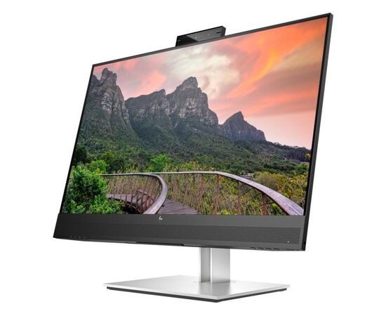 Монитор с веб-камерой HP E27m G4 27" QuadHD 2560x1440, 75Гц, DisplayPort, HDMI, USB-C для видеоконференций (40Z29AA), фото , изображение 3