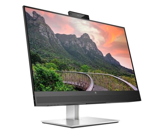 Монитор с веб-камерой HP E27m G4 27" QuadHD 2560x1440, 75Гц, DisplayPort, HDMI, USB-C для видеоконференций (40Z29AA), фото , изображение 2