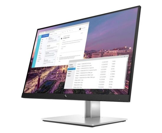 Монитор HP EliteDisplay E23 G4 23" FullHD, IPS, 1xVGA, 1xHDMI 1.4, 1xDisplayPort 1.2, 4xUSB-A 3.2 Gen 1, Tilt, Height Adjustable, Pivot, 9VF96AA, фото , изображение 3