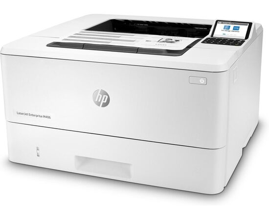 Лазерный принтер HP LaserJet Enterprise M406dn A4, черно-белая печать, Duplex, USB, Ethernet, 3PZ15A, фото , изображение 3