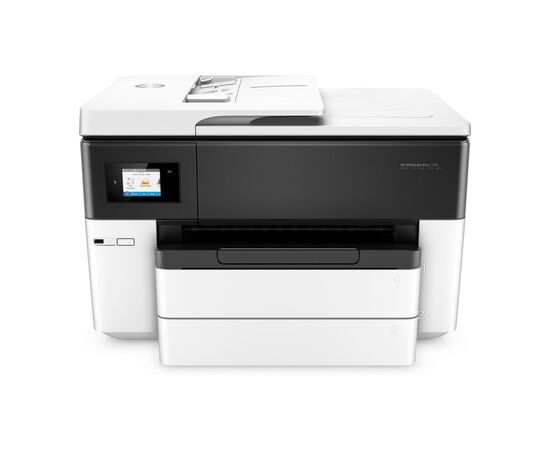 МФУ HP OfficeJet Pro 7740 A3, сканер: Планшетный/протяжный, факс, Цветная Струйная печать, RJ-45, Wi-Fi, USB, 2 лотка, 24bit, 1200 x 1200dpi, dual sided, G5J38A, фото , изображение 2