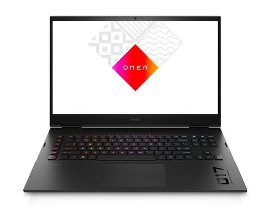 Игровой ноутбук OMEN by HP Laptop 17-ck1114nw, FreeDOS, 17.3" QuadHD, Intel Core i7-12700H, 32GB RAM DDR5, 1TB SSD, NVIDIA GeForce RTX 3070 Ti, Shadow black, фото 