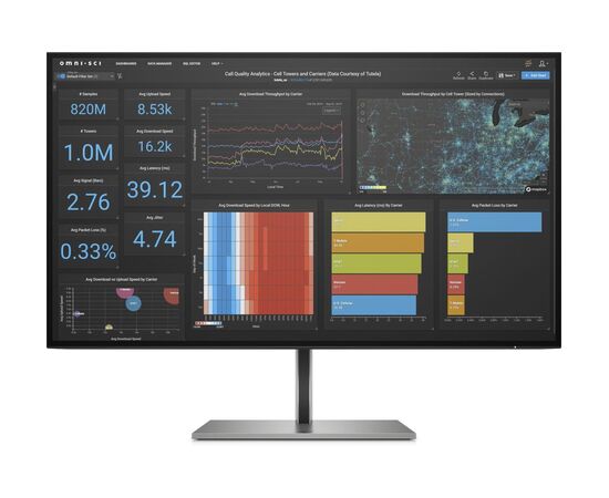 Монитор HP Z27q G3 QuadHD 27", IPS, 2560х1440, 60 Гц, 16:9, 350 кд/м2, 1000:1, 1хHDMI, 2xDisplayPort, 2xUSB Type-C, 3xUSB 3.2, 1C4Z7AA, фото 