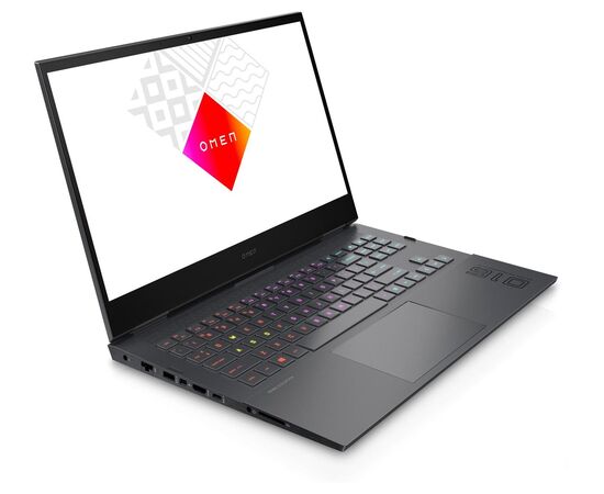 Ноутбук HP Omen 16-c0038ur 4S1A6EA 16.1", IPS QHD (2560x1440), AMD Ryzen 9-5900HX, 16ГБ, SSD 1TB, NVIDIA GeForce RTX 3070 8GB, FreeDOS, фото , изображение 2