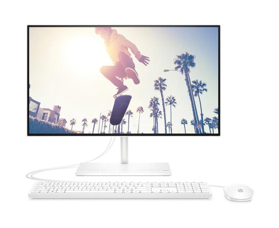 Моноблок HP All-in-One 24-cb1038nh, 23.8", Intel Core i7-1255U, 8GB RAM, 512GB SSD, FullHD Touch, FreeDOS 6B2W9EA, фото 