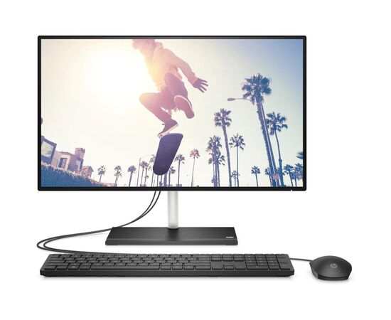 Моноблок HP All-in-One 24-cb1039nh, 23.8", Intel Core i7-1255U, 8GB RAM, 512GB SSD, FullHD Touch, FreeDOS, 6W1B1EA, фото 
