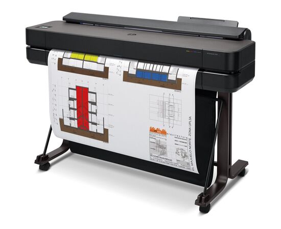 Плоттер широкоформатный HP DesignJet T650 36" (914 мм) A0, 5HB10A, фото , изображение 5