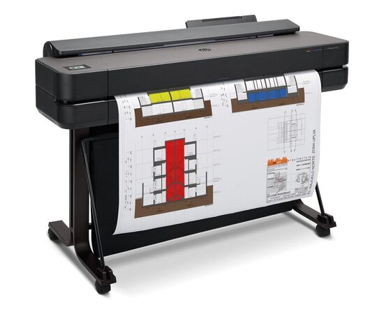 Плоттер широкоформатный HP DesignJet T650 36" (914 мм) A0, 5HB10A, фото , изображение 4