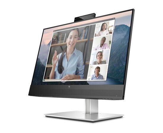 Монитор для видеоконференций HP E24mv G4 FullHD IPS, D-Sub, HDMI, DisplayPort, USB hub, Web-camera, speakers, 169L0AA, фото , изображение 3