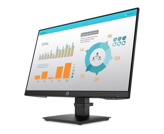 Монитор HP P24 G4 23.8", IPS FullHD, 1xD-Sub, 1xDisplayPort, 1xHDMI, наклон, 1A7E5AA, фото , изображение 3